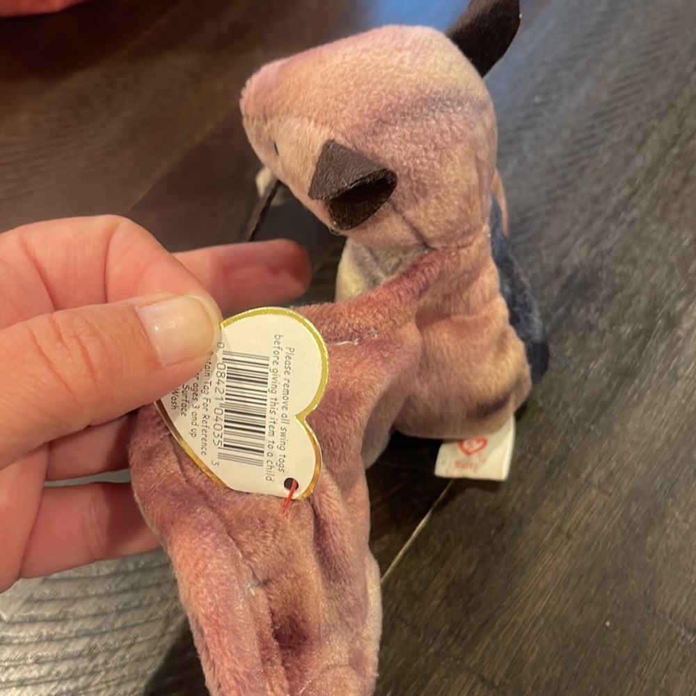 Vintage Beanie Baby Batty With Original Tag - Picture 2 of 2